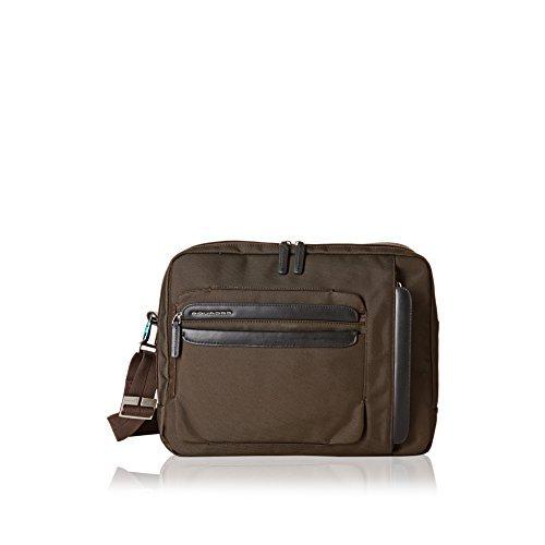 【まとめ買い】 Shoulder Men's Piquadro Bag 並行輸入品 Size En brown Brown ショルダーバッグ