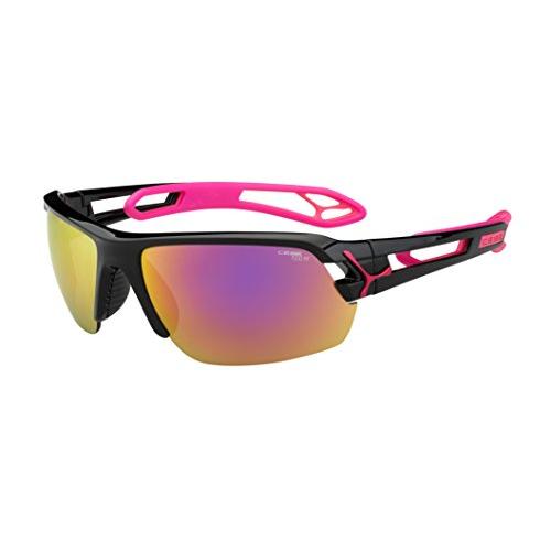 開店記念セール！ Shiny Sunglasses, S'Track C〓b〓 Black/Magenta, 並行輸入品 Medium スポーツサングラス