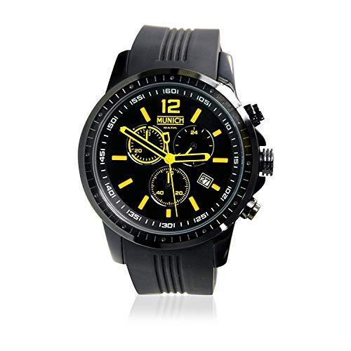2022特集 Munich Unisex 並行輸入品 MU+102.9A Strap Silicone with Watch Quartz Analogue Adult 腕時計