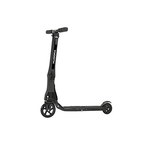 【2021春夏新作】 Aluminium Tour Kid's Hudora Scooter, 並行輸入品 Size One Black, キックスクーター