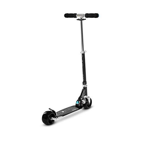 Micro Rocket Scooter With Adjustable Handlebar For Age 12   Black 並行輸入品