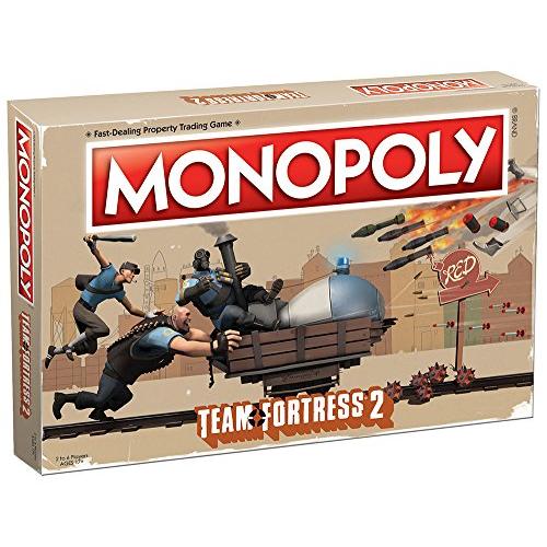 USAopoly MN120-521 Team Fortress 2 Monopoly, Multicolor 並行輸入品