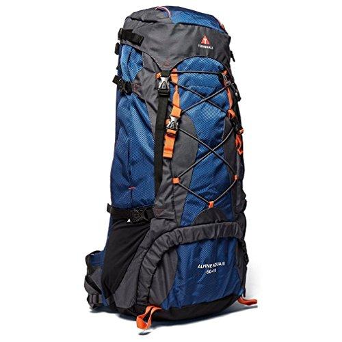 【レビューで送料無料】 Technicals Alpine Aqua Ii 60+10 Litre Rucksack Travel Bag, Blue, One Size 並行輸入品 リュックサック、デイパック