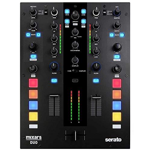 最新の激安 Mixars Duo Mkii 2ch Pro Serato Dj Mixer Black 並行輸入品 高い品質 Zoetalentsolutions Com