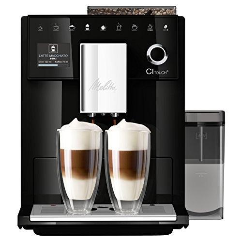 安いそれに目立つ Melitta CI TOUCH F630-102 Compact Bean to Cup Coffee Machine for Office or Home, Stainless Steel, 1400 W, 1.8 Litres, Black 並行輸入品 コーヒーメーカー
