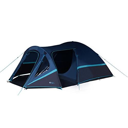 最も優遇の Unisex's Outdoor Portal Avia 並行輸入品 Size One Blue/Black, Tent, 4 その他テント