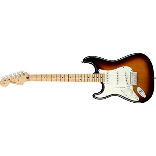 【 新品 】 - Fingerboard LH Maple - Guitar Electric Stratocaster Player Fender 3 並行輸入品 Sunburst Color エレキギター