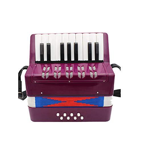 格安即決 Solo Accordion Toy Keys 17 Accordion Kids WANDIC and 並行輸入品 Purple Teaching Childhood Early for Instrument Musical Instrument Ensemble その他ギター、ベース用パーツ、アクセサリー