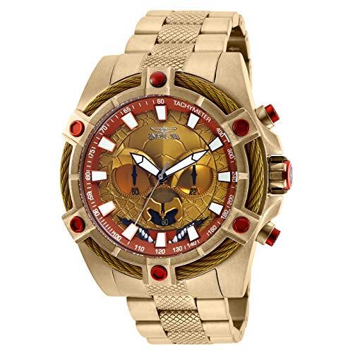 新品即決 Invicta Men's 並行輸入品 27237) (Model: 26 Gold, Strap, Stainless-Steel with Watch Quartz Wars Star 腕時計