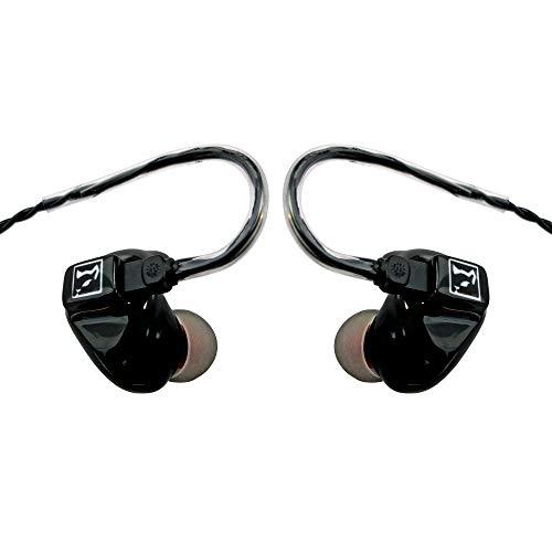 激安商品 Universal, Balanced, 2-Way In-Ear HL-4200-sw H〓rluchs Interchangeable 並行輸入品 Black Matt Cable イヤホン