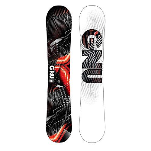 Gnu Credit Mens Snowboard Board， Black， 153 並行輸入品