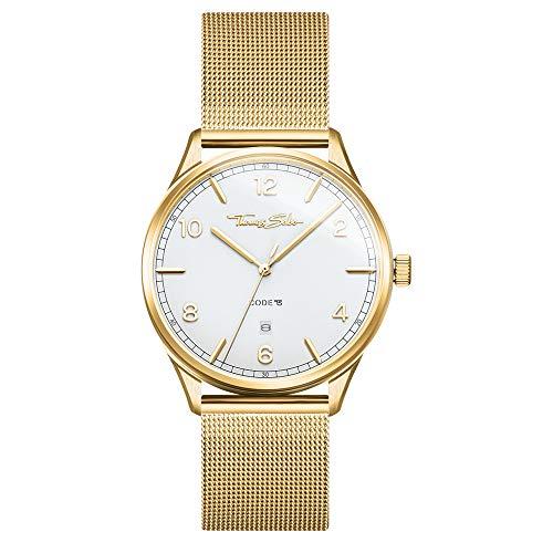 【新作からSALEアイテム等お得な商品満載】 Thomas Sabo unisex-watch CODE TS Stainless steel WA0340-264-202-40 mm 並行輸入品 腕時計