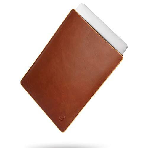 【SALE】 Case Sleeve Laptop Leather Genuine CAISON for 並行輸入品 MacBook inch 12 Apple ノートパソコンバッグ、ケース