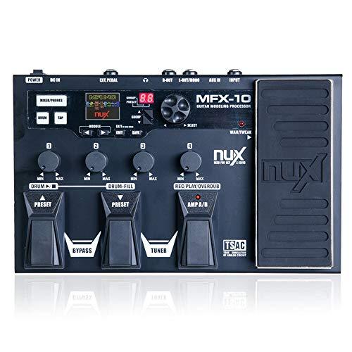 超人気新品 72 Effect 55 Recorder Drum Processor Guitar Modeling MFX-10 Pedal Effect Guitar Preset 並行輸入品 Multi-function ギターエフェクター