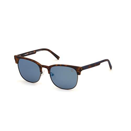 【タイムセール！】 Dark Sunglasses, TB9177-5352D Men's Timberland Havana/Smoke, 並行輸入品 53 サングラス