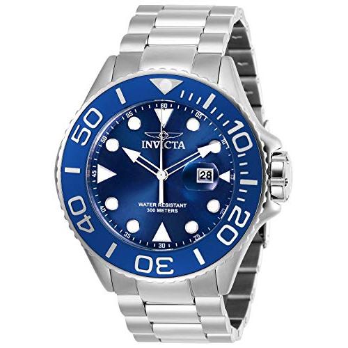 【本物保証】 Watch Quartz Diver Pro Men's Invicta with 並行輸入品 28766) (Model: 24 Silver, Strap, Steel Stainless 腕時計