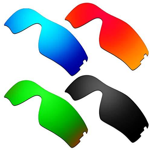 HKUCO Reinforce Replacement Lenses For Oakley Radar Pitch Red/Blue/Black/Emerald Green Sunglasses 並行輸入品(14858円)