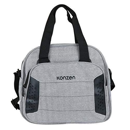 CAGAYA 19.6 Inch Laptop Bag Shoulder Bag Business Briefcase Handbag Shoulder Bag Notebook Bag Grey Grey 37 * 13 * 34cm 並行輸入品