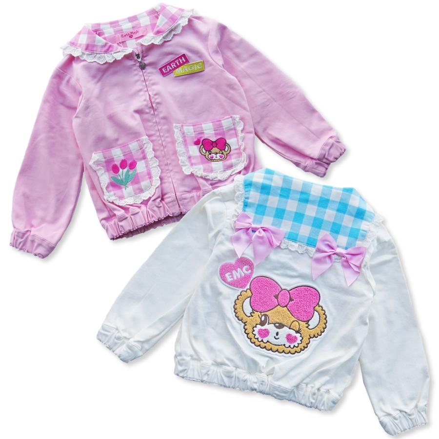 50%OFF セール アースマジック EARTHMAGIC ギンガムツイルセーラー  