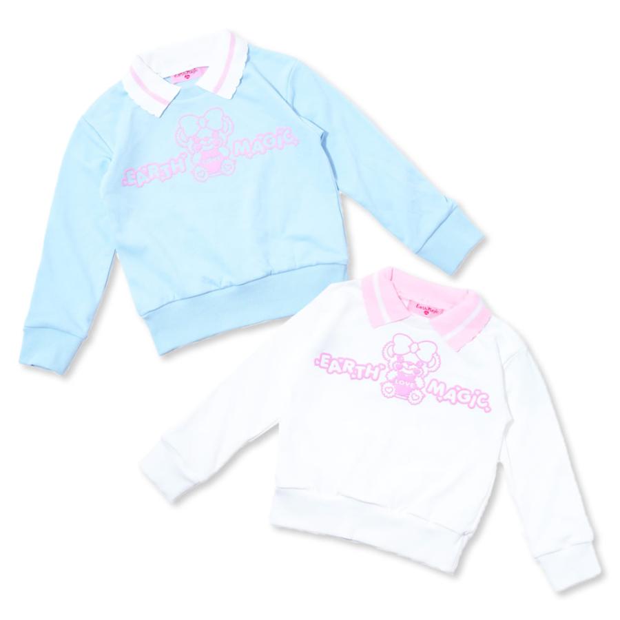 30%OFF セール アースマジック EARTHMAGIC 襟付き発泡プリント  