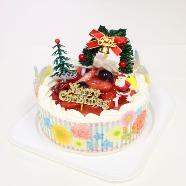 クリスマス ケーキ 2023・6号　北海道純生クリーム6号・直径18cm（クリスマス飾り付き）/4種類のケーキからお選びください｜birthdaycakes2004｜04