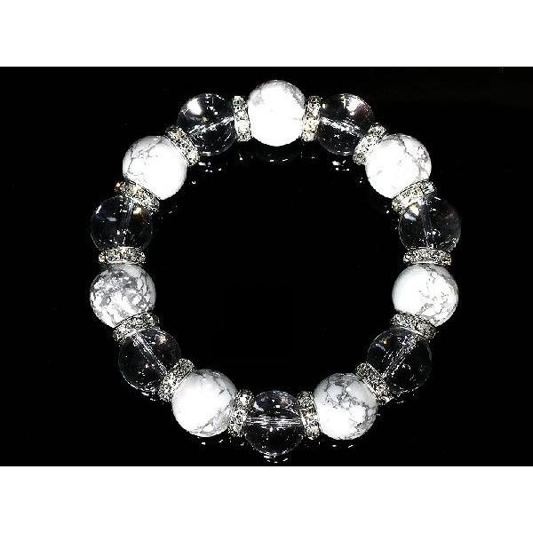 ポイント10倍 オラオラ系 数珠ブレスレット ブレス 太め14mm ロンデル