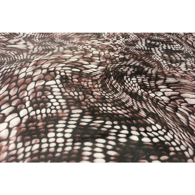 長袖 切替セットアップ ジャージ 蛇柄 茶 ブラウン ヤクザ ヤンキー