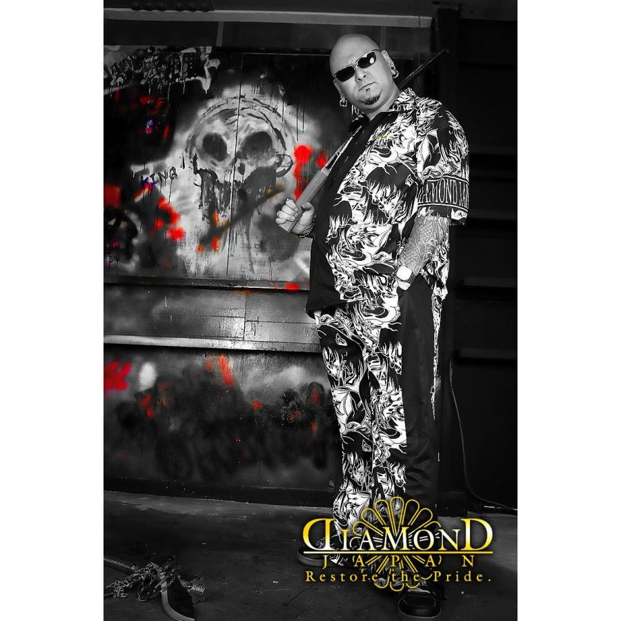 刺繍入り 般若総柄 半袖 セットアップ ジャージ 白 黒 ヤクザ ヤンキー 悪羅悪羅 オラオラ系 上下 服 Dj 138 派手 夏物 メンズ ファッション Dj 138 バースジャパン 通販 Yahoo ショッピング