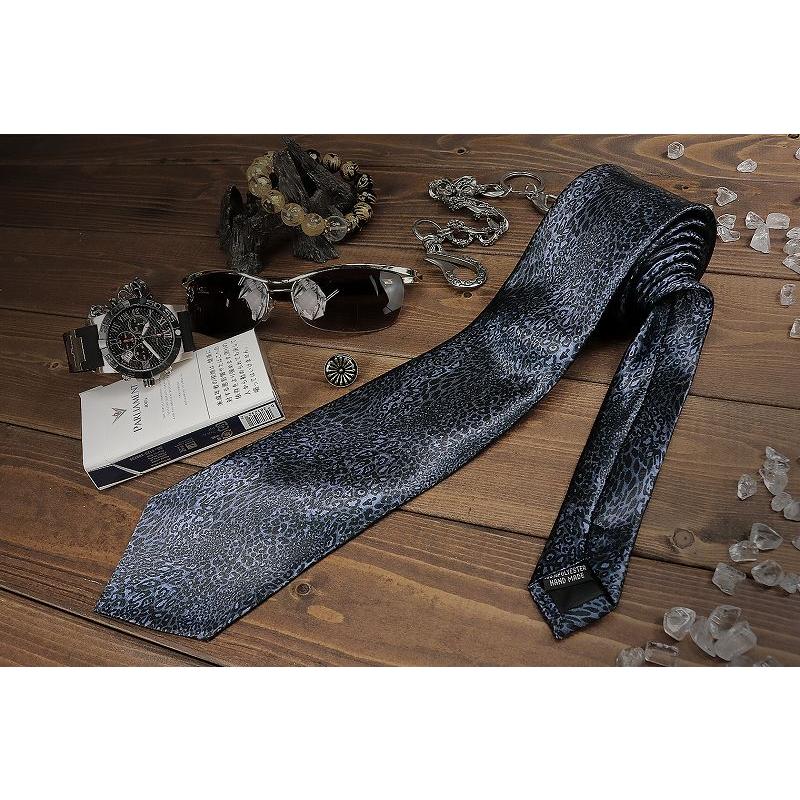 激レア　SCANDAL MANIA 限定ネクタイ　黒 ネクタイ DIAMOND JAPAN 黒豹 dj-179 黒 紳士 結婚式 二次会 成人式 冠