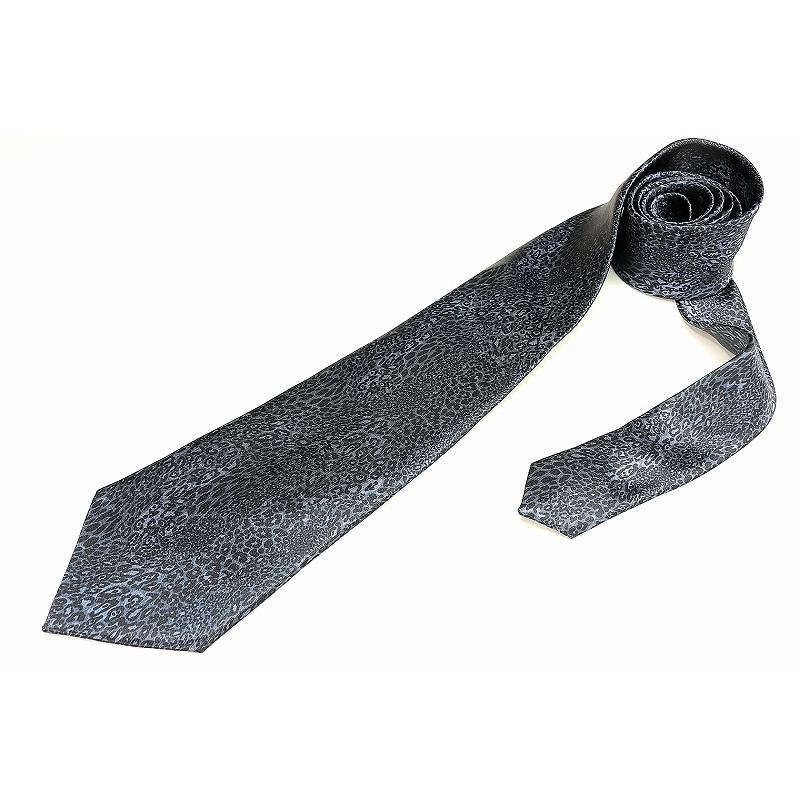 ネクタイ DIAMOND JAPAN 黒豹 dj-179 黒 紳士 結婚式 二次会 成人式 冠