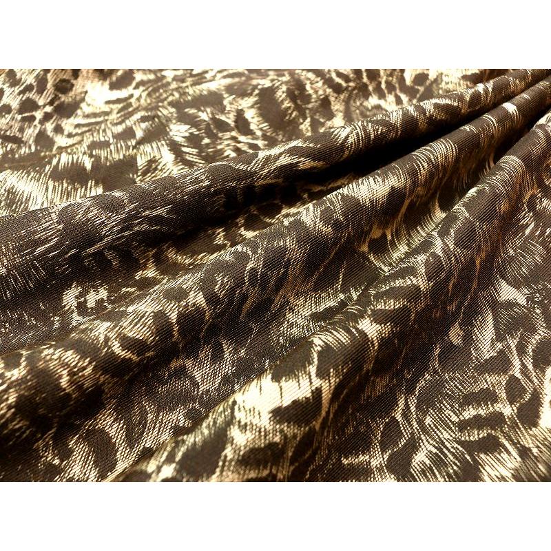 シングルスーツ ゴールド ブラウン 金豹柄 ヤクザ ヤンキー オラオラ系 紳士 メンズ ファッション 上下セット 服 派手 DJ-SU207