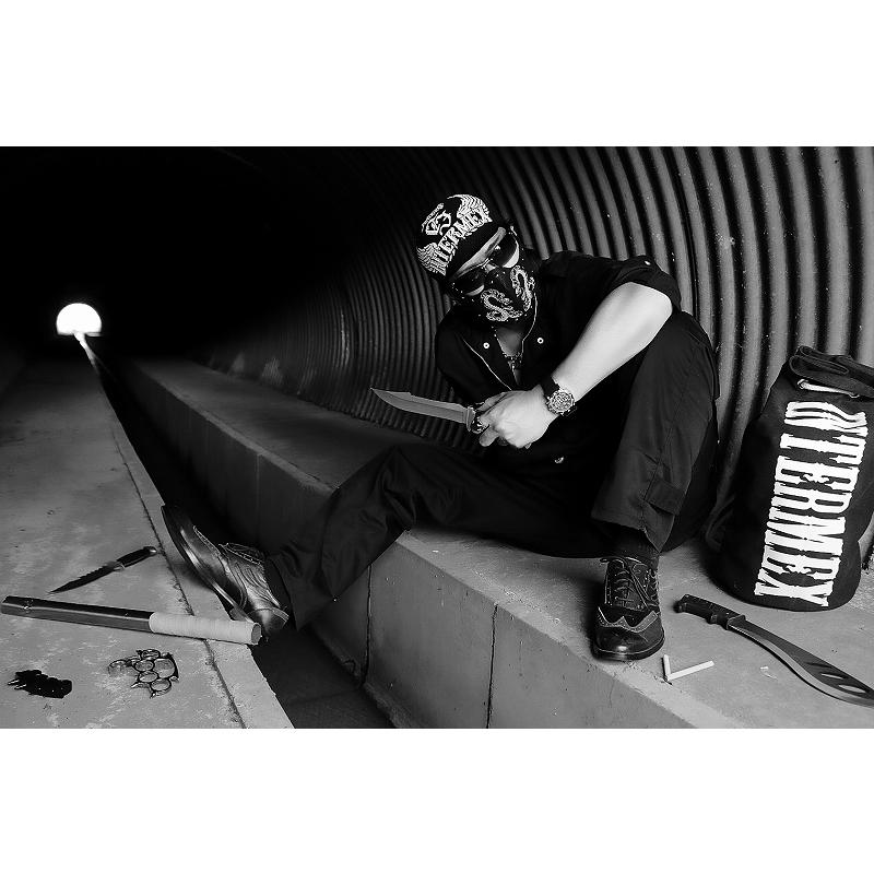 イスラムワッチキャップ 羽 黒 白 ニット帽 帽子 ギャング バイカー チカーノ メンズ ファッション ヤクザ ヤンキー オラオラ系 派手 Itm 030 バースジャパン 通販 Yahoo ショッピング