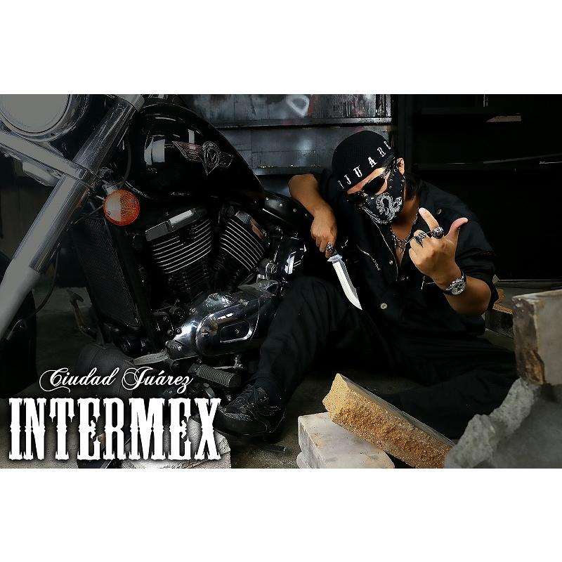定形外郵便送料無料 カラスマスク INTERMEX ITM-036 コブラ柄 プリント