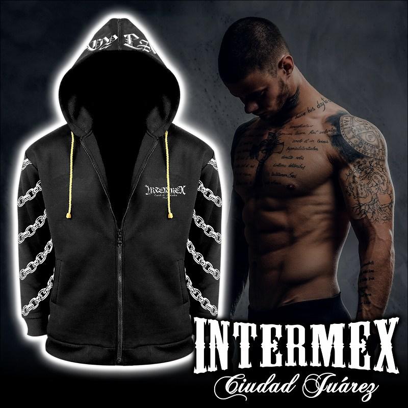 パーカー メンズ ファッション オラオラ系 Intermex Itm 047 スカル ジャケット 上着 服 ヤクザ ブランド 刺繍 ギャング チカーノ B系 バイカー Itm 047 バースジャパン 通販 Yahoo ショッピング