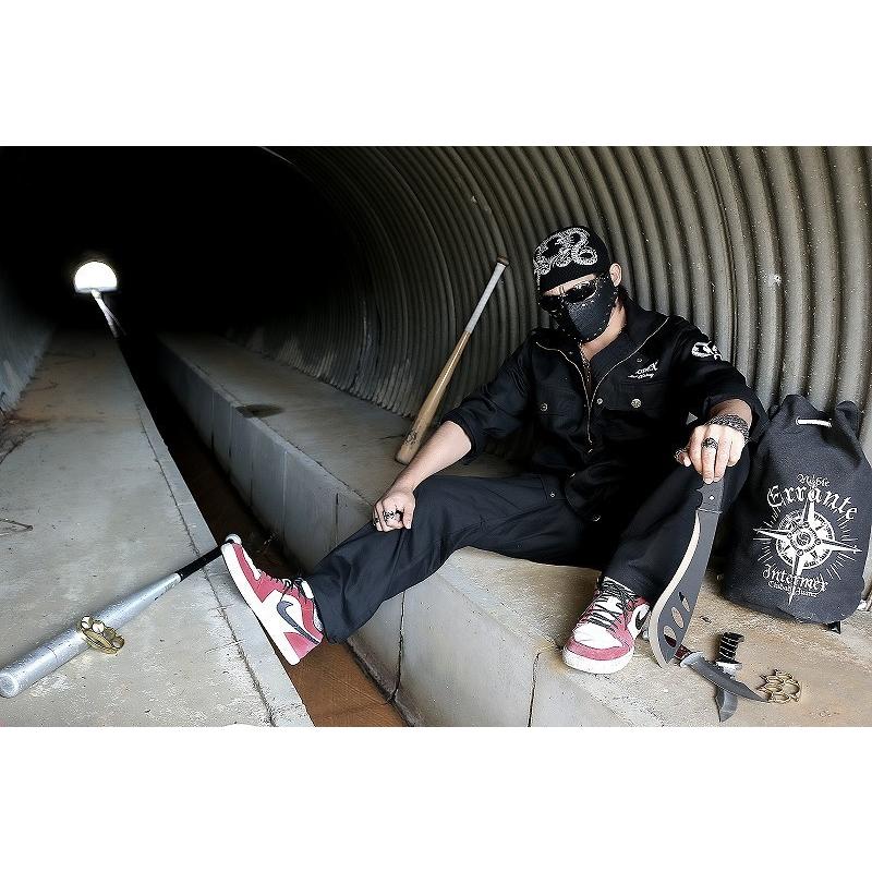 全刺繍 コブラスカル 作業着 上下セット INTERMEX 服 ギャング