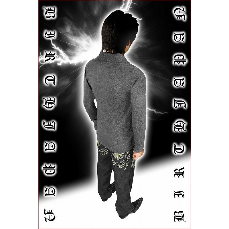 カーディガン グレー お兄系 メンナク ホスト オラオラ 悪羅悪羅