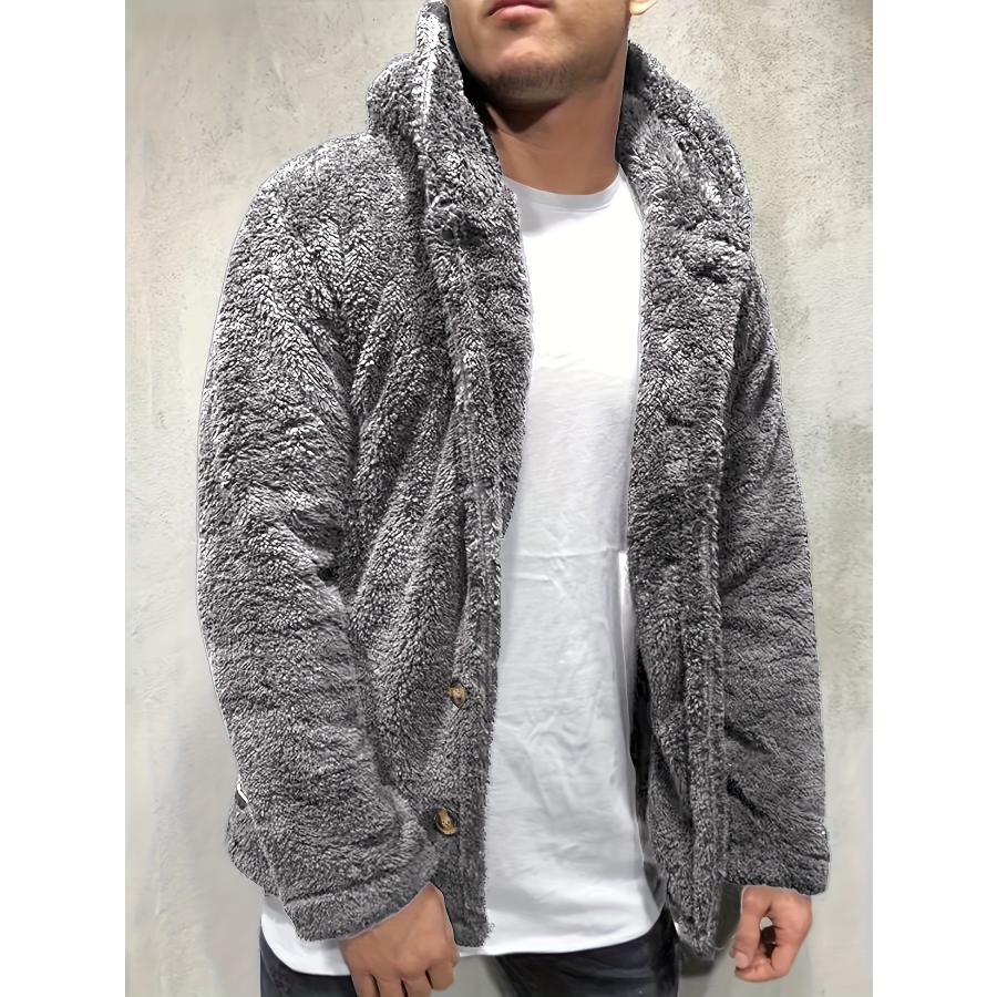 フード付きボアジャケット 008 上着 B系 HIPHOP ストリート ダンス