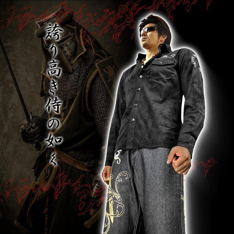 ポイント10倍 14058黒 オラオラ系 ブランド-BLOOD MONEY TOKYO-長袖