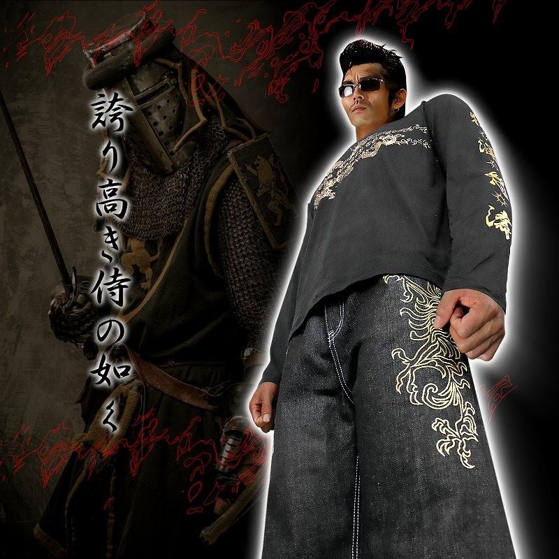 長袖 Tシャツ ロンT 阿修羅龍 ヤクザ ヤンキー 悪羅悪羅 オラオラ系