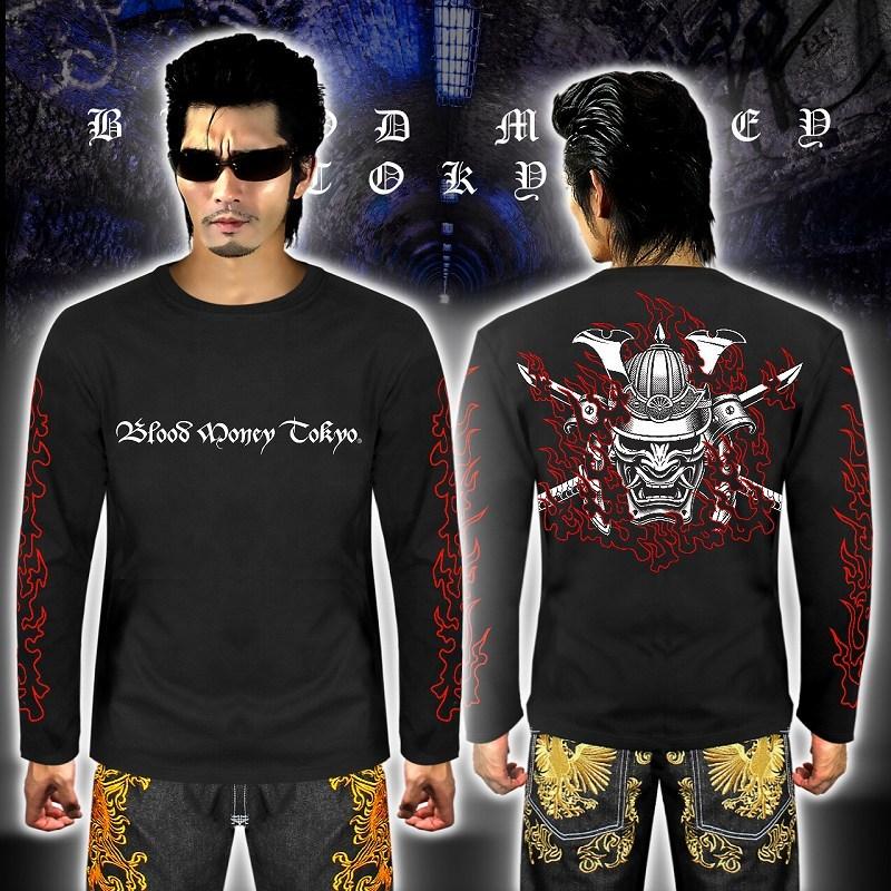 長袖 Tシャツ ロンT 服 BLOOD MONEY TOKYO ブラッドマネートーキョー