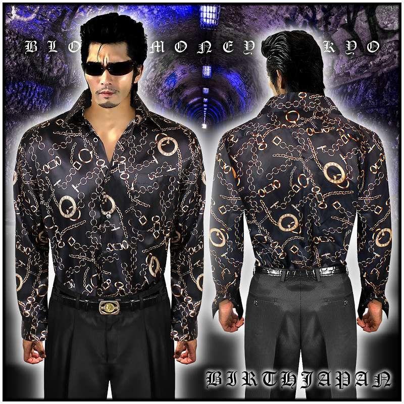 ポイント10倍 黒 ヤクザ ブランドblood Money Tokyoドレスシャツ 服 オラオラ系 ヤカラグ悪羅悪羅系 ホストスーツ Mbt Dsbl バースジャパン 通販 Yahoo ショッピング