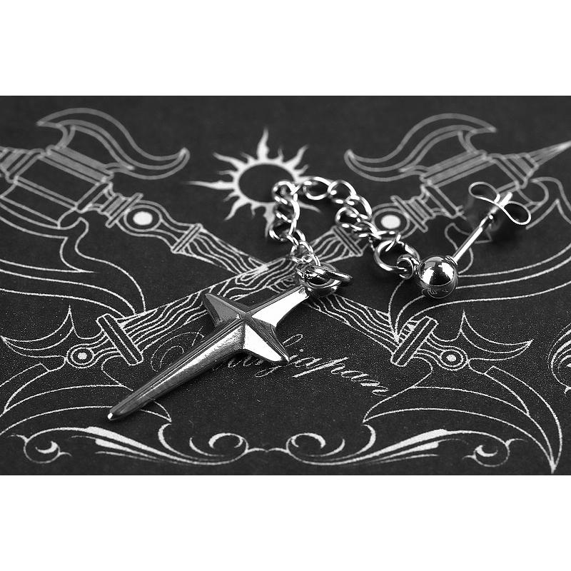 超激安!! シルバーカラーピアス プチプラ 017 ホスト ヤクザ ヤンキー