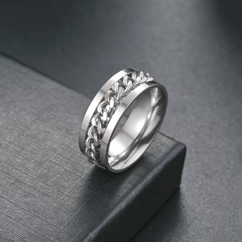 指輪 ゴージャス ゴツめ チェーン リング 063 ヤクザ ヤンキー