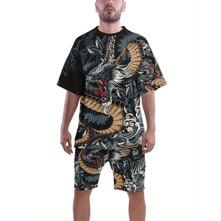 半袖セットアップ ジャージ 022 Tシャツ+ハーフパンツ 上下 派手