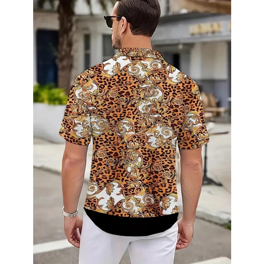 ド派手 半袖シャツ アロハシャツ 293 柄シャツ ヤクザ ヤンキー