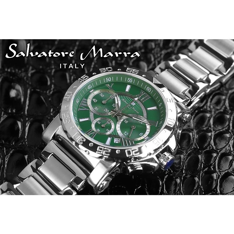 1年間保証付 サルバトーレマーラ Salvatore Marra クォーツ式 腕時計