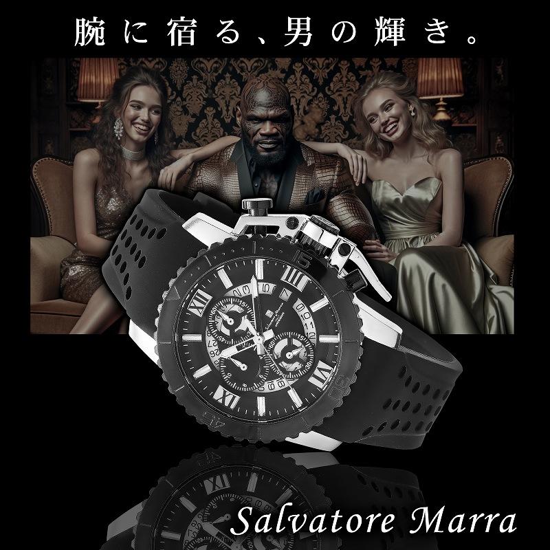 1年間保証付 サルバトーレマーラ Salvatore Marra クォーツ式 腕時計
