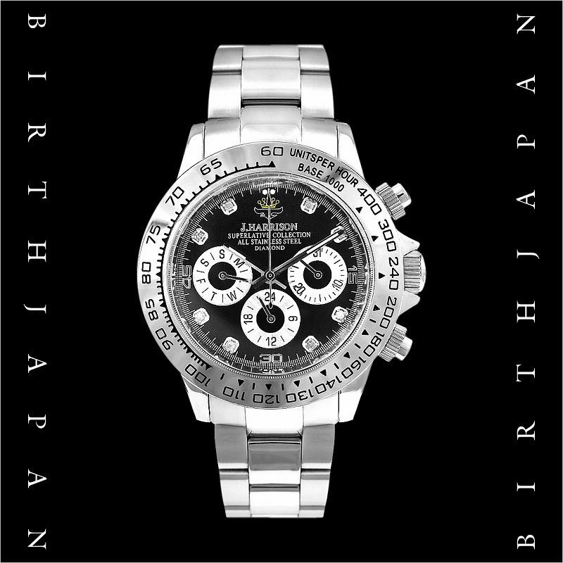 自動巻きクロノグラフ時計 黒 もはや絶滅危惧種、手巻きクロノグラフに注目】30万円以下で狙う、本格