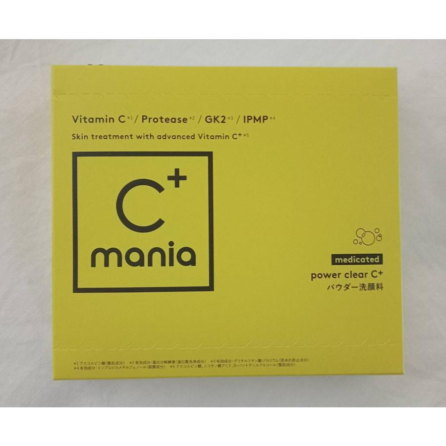 C+mania 薬用パワークリアC+ 洗顔料 医薬部外品 超ビタミンC+ 0.4g×30 