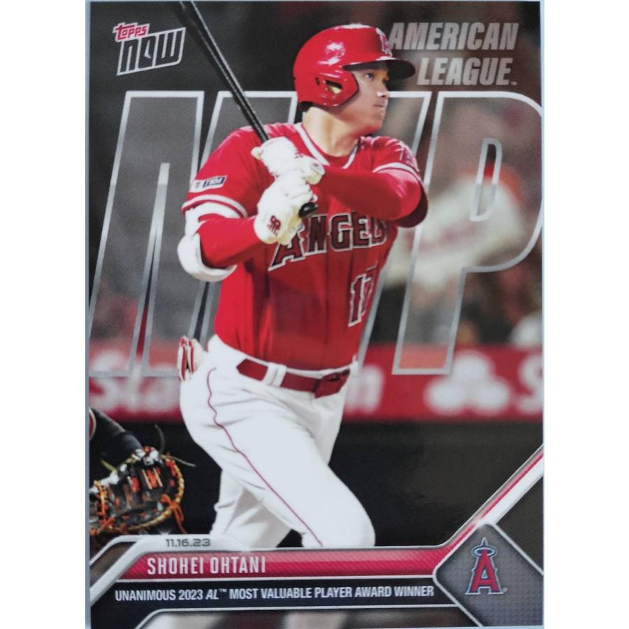 ぱ*ん様 大谷翔平 topps now mvp 2023 MVP受賞記念】大谷翔平 野球MLB Topps Now 24時間限定販売